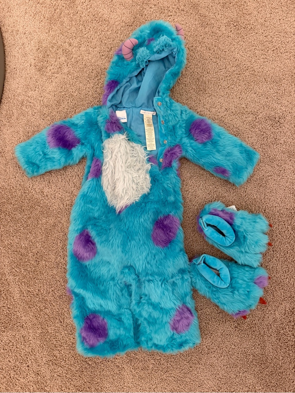 Pottery Barn Kids Sulley Monsters Inc costume